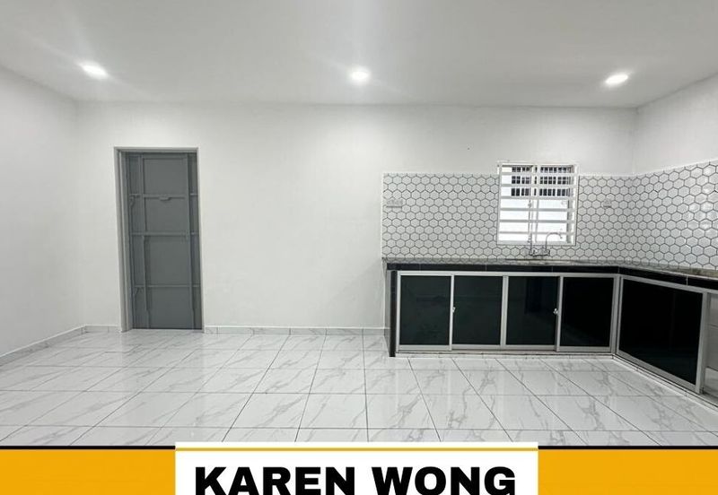 FULLY EXTENDED TAMAN KELADI 1 Storey Terrace House for Sale