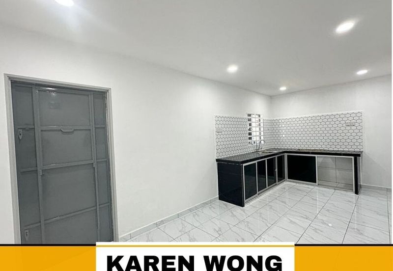 FULLY EXTENDED TAMAN KELADI 1 Storey Terrace House for Sale