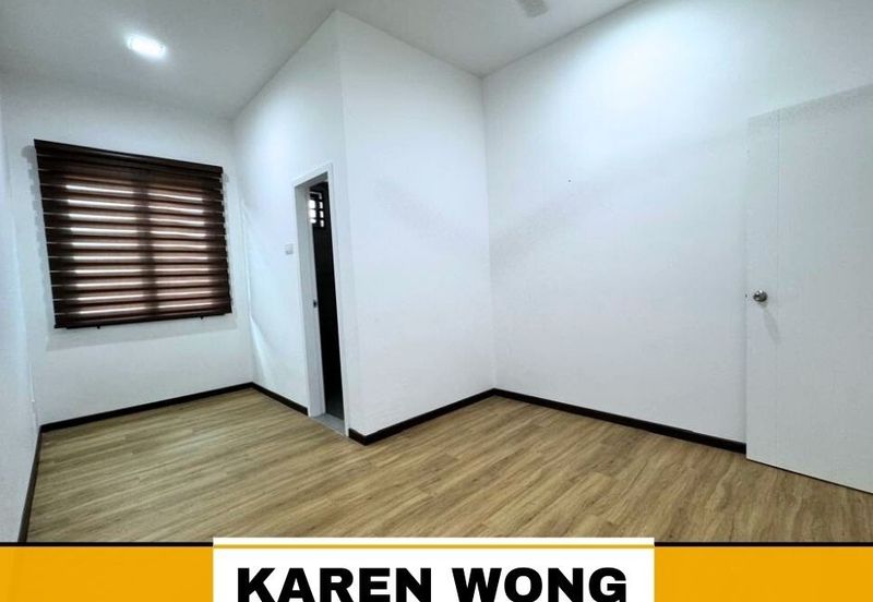 KITCHEN CABINET & FULLY GRILLE AMARYN BUKIT BANYAN 2 Storey Terrace House for RENT