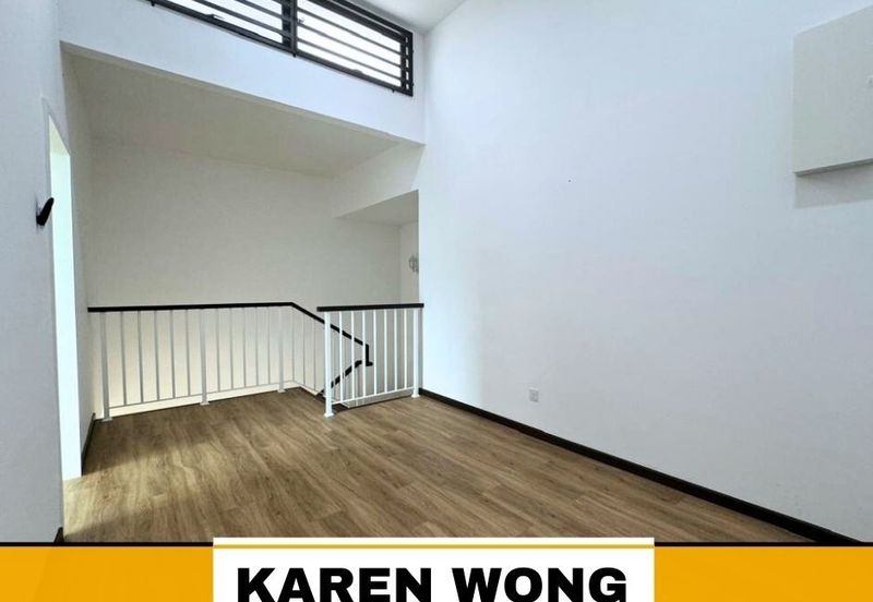 KITCHEN CABINET & FULLY GRILLE AMARYN BUKIT BANYAN 2 Storey Terrace House for RENT