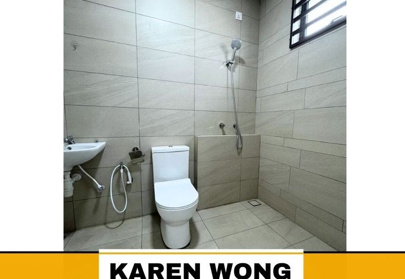 KITCHEN CABINET & FULLY GRILLE AMARYN BUKIT BANYAN 2 Storey Terrace House for RENT