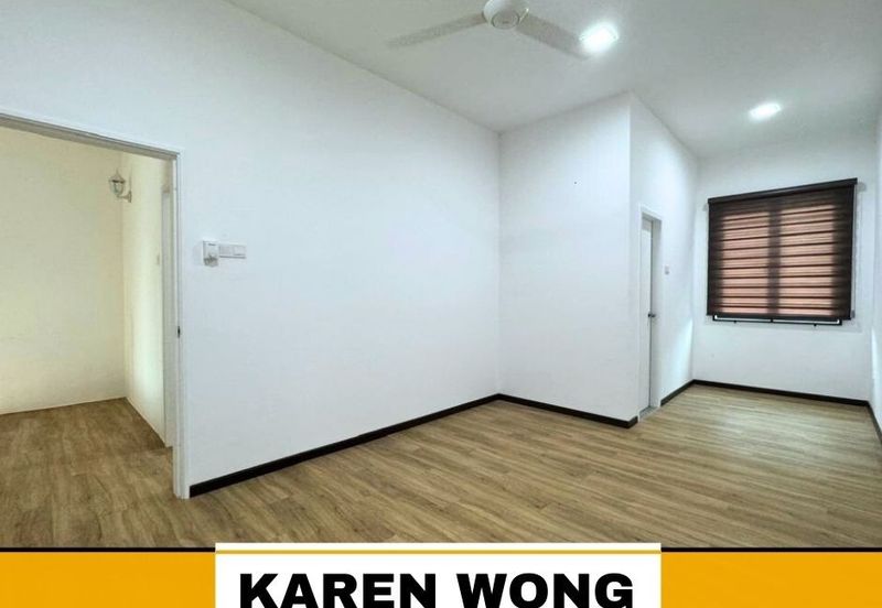 KITCHEN CABINET & FULLY GRILLE AMARYN BUKIT BANYAN 2 Storey Terrace House for RENT