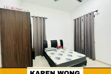 FULLY GATED & GUARDED SP SAUJANA PERMAI 1 Storey SEMI DETACHED for RENT