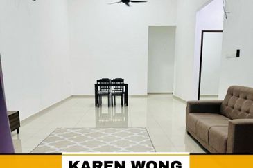 FULLY GATED & GUARDED SP SAUJANA PERMAI 1 Storey SEMI DETACHED for RENT