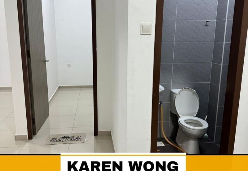 FULLY GATED & GUARDED SP SAUJANA PERMAI 1 Storey SEMI DETACHED for RENT