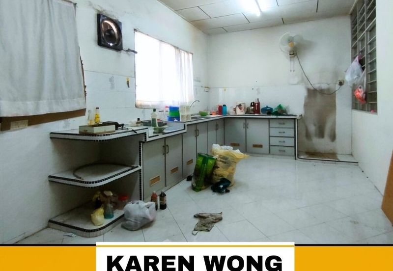 FULLY EXTENDED TAMAN RIA JAYA 1 Storey Terrace for Sale