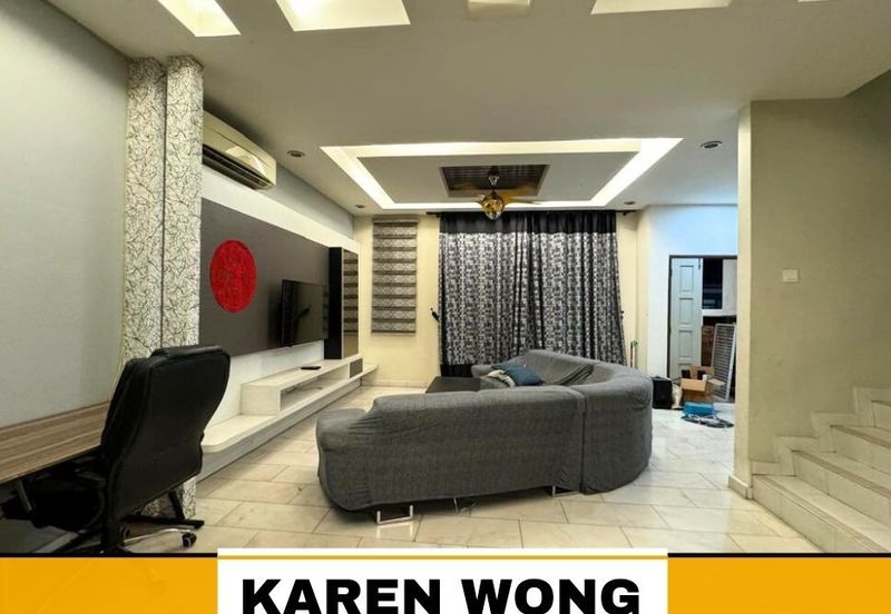 PARTLY FURNISHED TAMAN SERULING INDAH 2 Storey Terrace for RENT