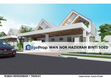 SEMI D SUNGAI PETANI‼️ PERUMAHAN BARU BERDEKATAN MADAD SAHAJA‼️KHAS UNTUK RUMAH PERTAMA DAN KEDUA‼️GOV DAN SWASTA BOLEH APPLY..100 % LOAN, Kedah, Sungai Petani