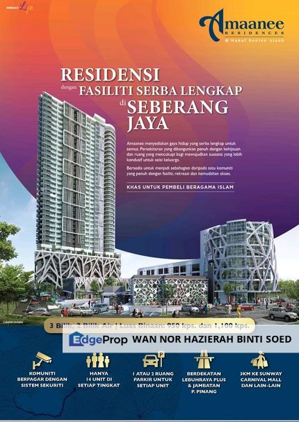 APARTMENT BAWAH 300k‼️KAMI ADA RUMAH APARTMENT MAMPU MILIK DI SEBERANGJAYA PULAU PINANG ‼️ZERO BOOKING‼️ KHAS UNTUK PENJAWAT AWAM DAN SWASTA‼️ , Penang, Seberang Jaya