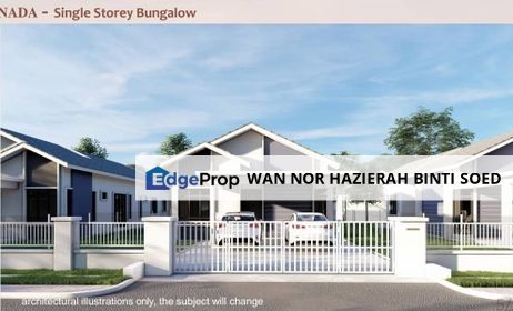 LUXURY HOUSE‼️ BUNGALOW 1 TINGKAT (NADA), SIMFONI EAST, BANDAR DARULAMAN, JITRA KEDAH, Kedah, Jitra