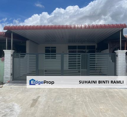 SINGLE STOREY TERRACE FULLY RENOVATED EXTENDED HOT FOR INVESTMENT TAMAN KENARI KULIM, Kedah, Kulim