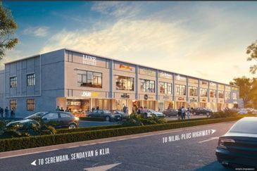 Facing main Road, 2 Storey Shoplot, Bidara Suria 2 , Gadong Jaya Brand New