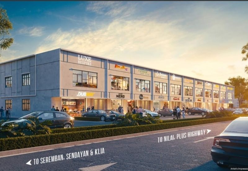 Facing main Road, 2 Storey Shoplot, Bidara Suria 2 , Gadong Jaya Brand New