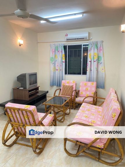 Ground Floor Fully Furnish Apartment for Rent | Permai Lake view apartment | Tambun | Sunway City Ipoh, Perak, Ipoh