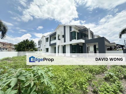 Freehold | 24-hour Gated & Guarded | Double Storey Bungalow Cluster Corner House | New & Unoccupied, Perak, Ipoh