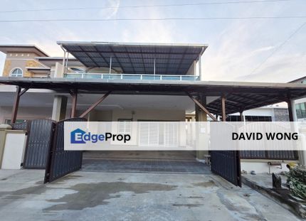 Double Storey Semi Detached House for Sale at Taman Soon Choon. Fully Furnish, Perak, Ipoh