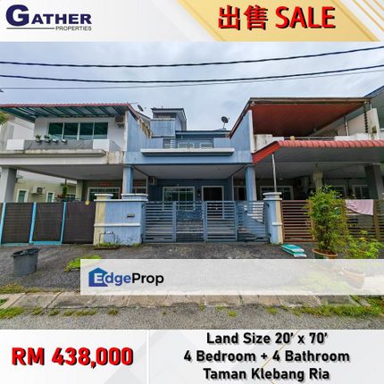 Taman Klebang Ria | Double Storey Terrace House, Perak, Ipoh