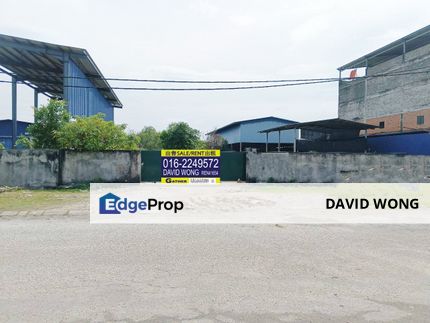 Pengkalan Industrial Land with open structure factory for sell , Perak, Ipoh