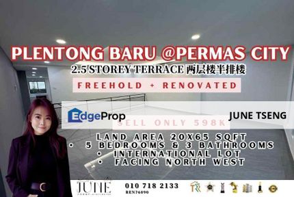 2.5 storey plentong , Johor, Masai