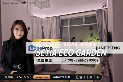 Setia Eco Garden Single Storey Terrace House For Sale, Johor, Gelang Patah
