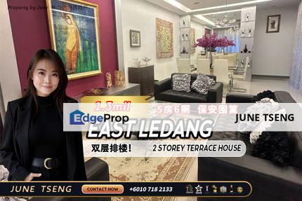 East Ledang Double Storey Terrace House For Sale, Johor, Nusajaya