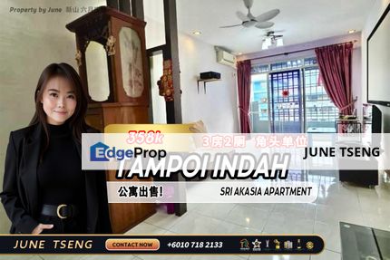 Sri Akasia 3 Bedroom Unit For Sale, Johor, Tampoi