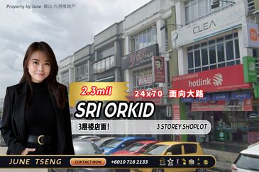 Sri Orkid 3 Storey Shoplot For Sale