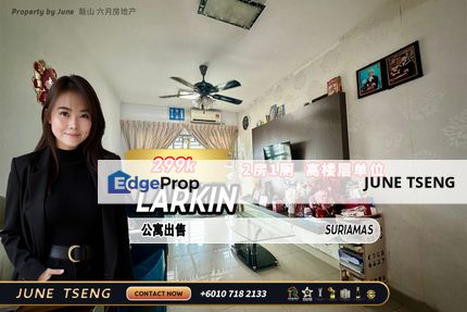 Suriamas 2 Bedroom Unit For Sale, Johor, Johor Bahru