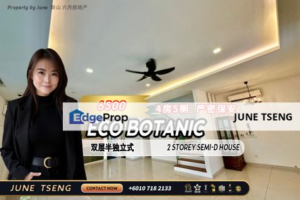 Eco Botanic - 2 Storey Semi-D House For Rent, Johor, Nusajaya