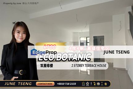 Eco Botanic - 2 Storey Terrace House For Rent, Johor, Nusajaya
