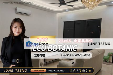 Eco Botanic - 2 Storey Terrace House For Rent, Johor, Nusajaya