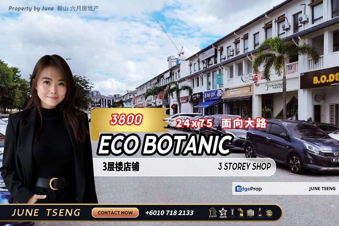 Eco Botanic - 3 Storey Shop For Rent, Johor, 