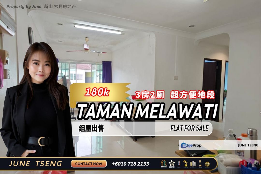 Taman Melawati - Flat For Sale, Johor, Skudai