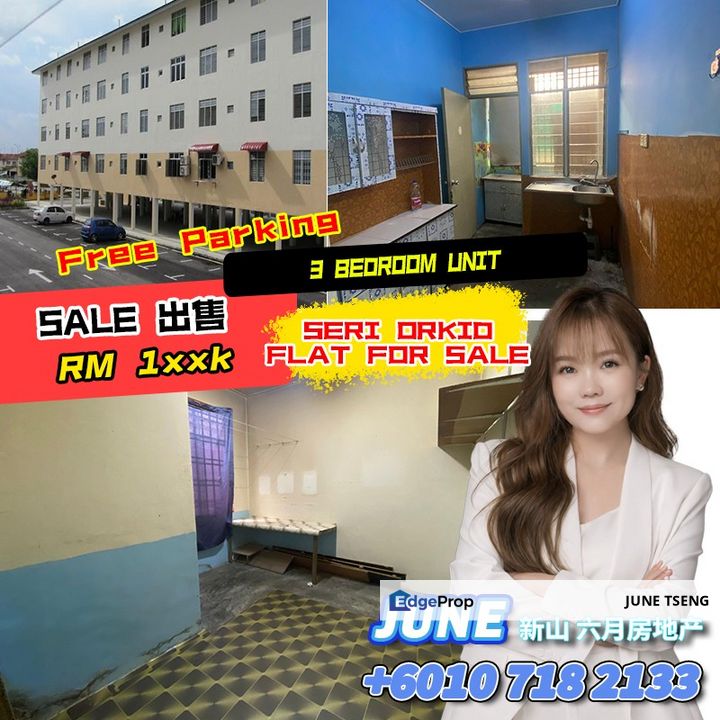 Seri Orkid - Flat For Sale, Johor, Johor Bahru