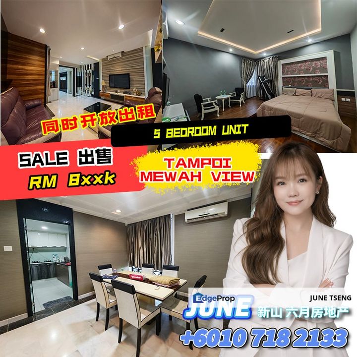 Mewah View 5 Bedroom Unit For Sale, Johor, Johor Bahru