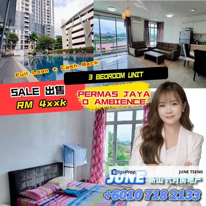 D Ambience 3 Bedroom Unit For Sale, Johor, Masai