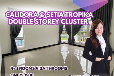 Double storey cluster setia tropika