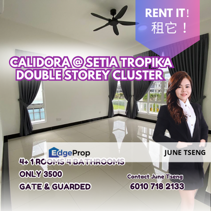 Double storey cluster setia tropika, Johor, Setia Tropika