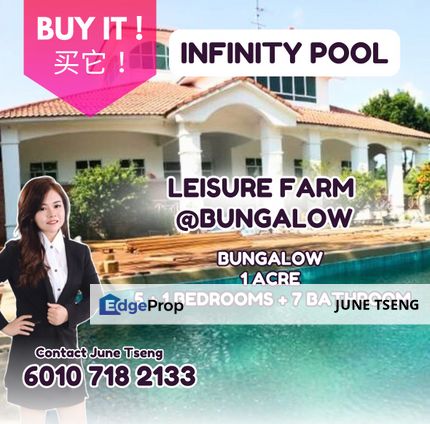 Leisure Farm Bungalow 1 acre, Johor, Gelang Patah