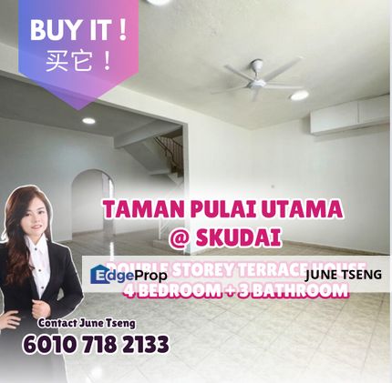 Taman pulai utama double storey, Johor, Skudai