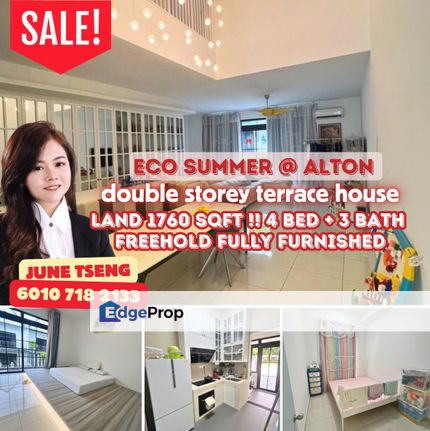 Double storey eco summer alton , Johor, Johor Bahru