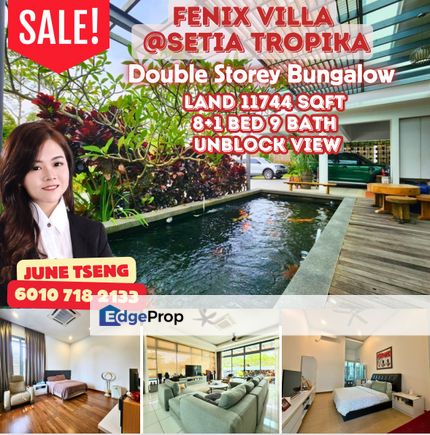 Double storey Fenix Villa @ setia tropika, Johor, Setia Tropika