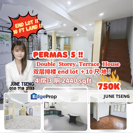 permas 5 fully extend, Johor, Permas Jaya/Senibong