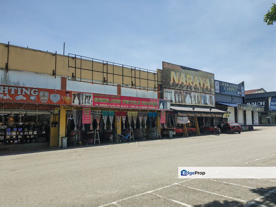 🔥 PELUANG INVESTASI PROPERTI TERBAIK | NILAI 3 BINTANG WALK 🔥1 Storey Shoplot, Negeri Sembilan, Nilai