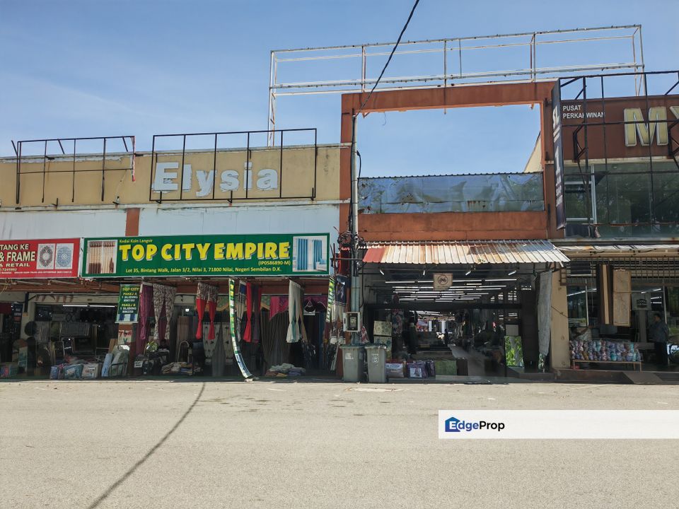 🔥 PELUANG INVESTASI PROPERTI TERBAIK | NILAI 3 BINTANG WALK 🔥1 Storey Shoplot, Negeri Sembilan, Nilai