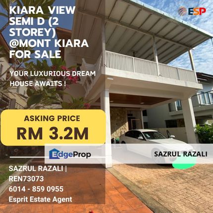 2 Storey Semi D Kiara View Sri Hartamas KLCC VIEW, Kuala Lumpur, Mont Kiara