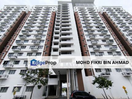 FOR SALE: Pangsapuri De Bayu Setia Alam Shah Alam Selangor, Selangor, Shah Alam