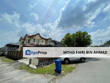 FOR SALE:  END LOT Extra Parking Space Double Storey Terraced Seksyen 8 Shah Alam, Selangor, Shah Alam