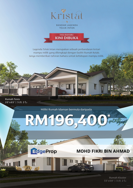 KRISTAL – BANDAR LAGENDA TELUK INTAN, Perak, Hilir Perak