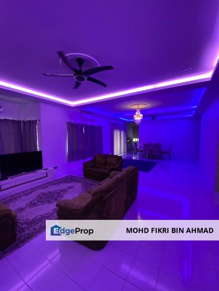 FOR RENT: Fully Furnished Bungalow Taman Desa Melor Serendah, Selangor, Serendah